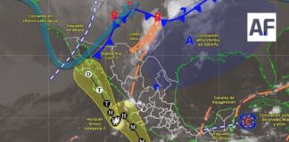 Huracán Simón y tormenta tropical Trudy mantienen riesgo de lluvias fuertes en el país