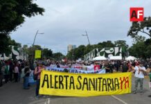 Segunda marcha por agua limpia en Guadalajara termina con daños en edificios públicos