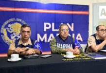 Marina mantiene acciones de apoyo y protección a la población ante el huracán “Trudy”
