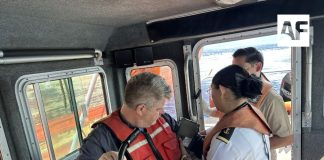 Marina realiza evacuación médica de tripulante a bordo de buque mercante en Manzanillo
