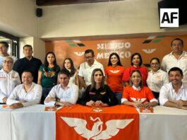 Movimiento Ciudadano descarta alianza con PRI y PAN; anuncia incorporación de Adriana Mesina en Tecomán