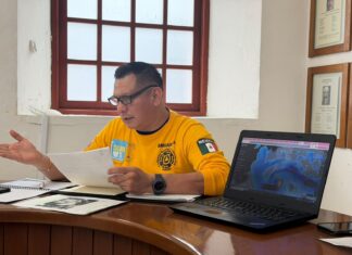 La Unidad Municipal de Protección Civil recomienda suspender actividades al aire libre ante el paso del huracán Simón