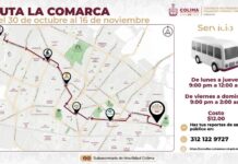 Subsemov anuncia ajustes en horarios de las rutas durante la Feria de Colima