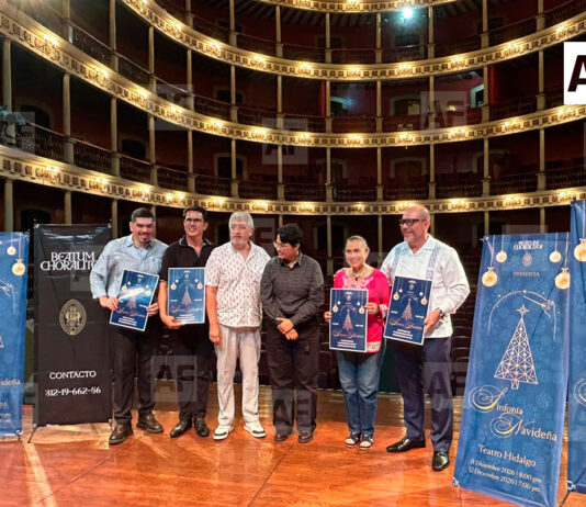 Anuncian “Sinfonía Navideña”, concierto con coro y orquesta en vivo en el Teatro Hidalgo de Colima