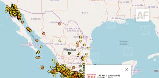 Septiembre cerró con 3 mil 133 sismos en México; el de mayor magnitud fue de 5.5