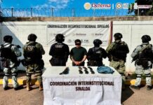 Detienen en Sinaloa a “El Talibán” y a integrantes de célula de “Los Chapitos”