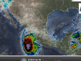 Trudy generará lluvias intensas en Colima y Michoacán, y muy fuertes en Jalisco y Nayarit