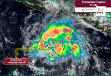 Se forma tormenta tropical Trudy; podría alcanzar categoría 4 y acercarse a costas de Colima