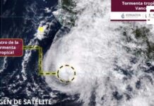 Vance se debilita a tormenta tropical; provocará lluvias en Colima y mantienen vigilancia en costas de Jalisco