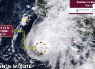Vance se debilita a tormenta tropical; provocará lluvias en Colima y mantienen vigilancia en costas de Jalisco