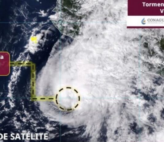 Vance se debilita a tormenta tropical; provocará lluvias en Colima y mantienen vigilancia en costas de Jalisco