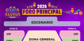 Feria de Colima ofrecerá 6 conciertos gratuitos y habrá zona preferente en el Foro Principal
